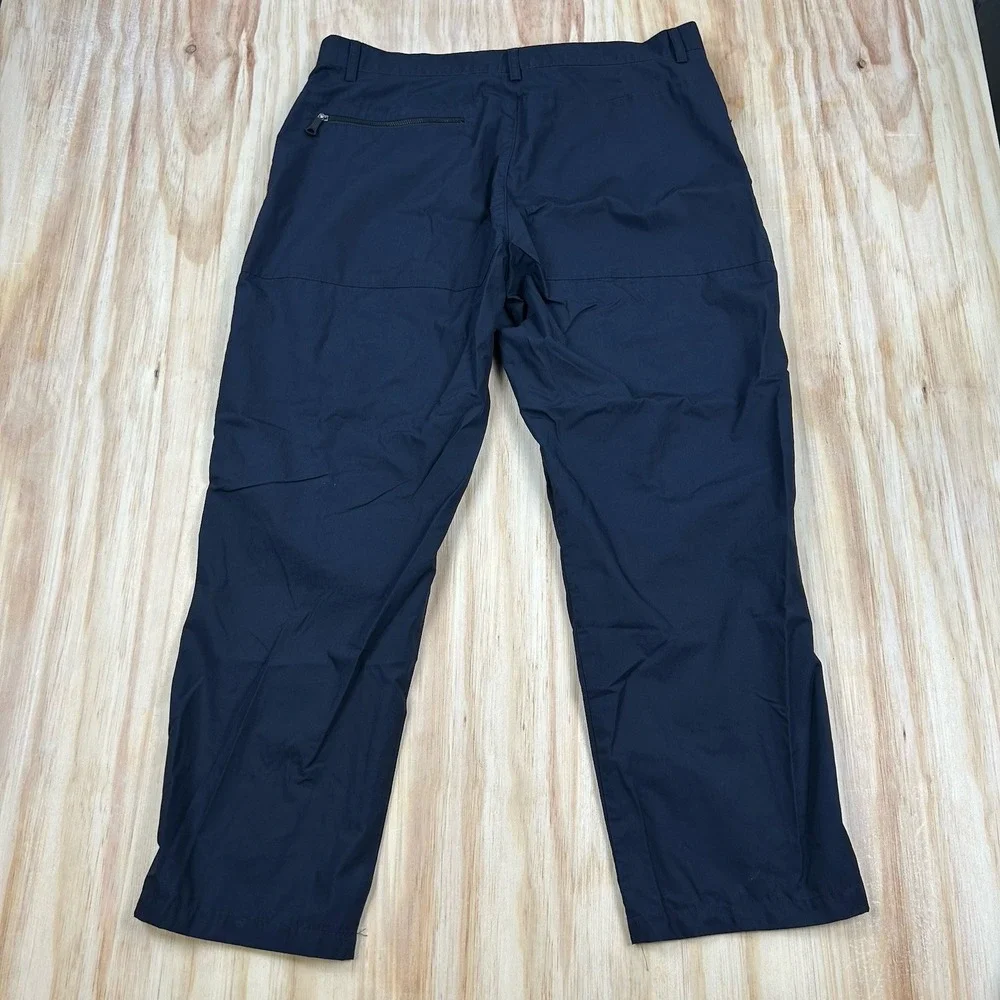 Rohan Action Bags Mens 38x27 Short Navy Blue Walking Trousers Hiking Cargo Pants
